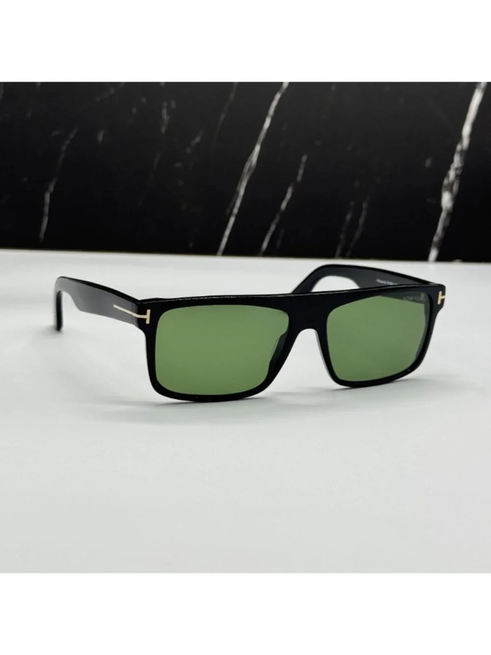 New Tom Ford Philippe-02 TF999 01N Black Green Sunglasses FT0999/S